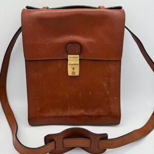 Barantani Made‎ in Italy Leather Crossbody Shoulder Bag Messenger Satchel